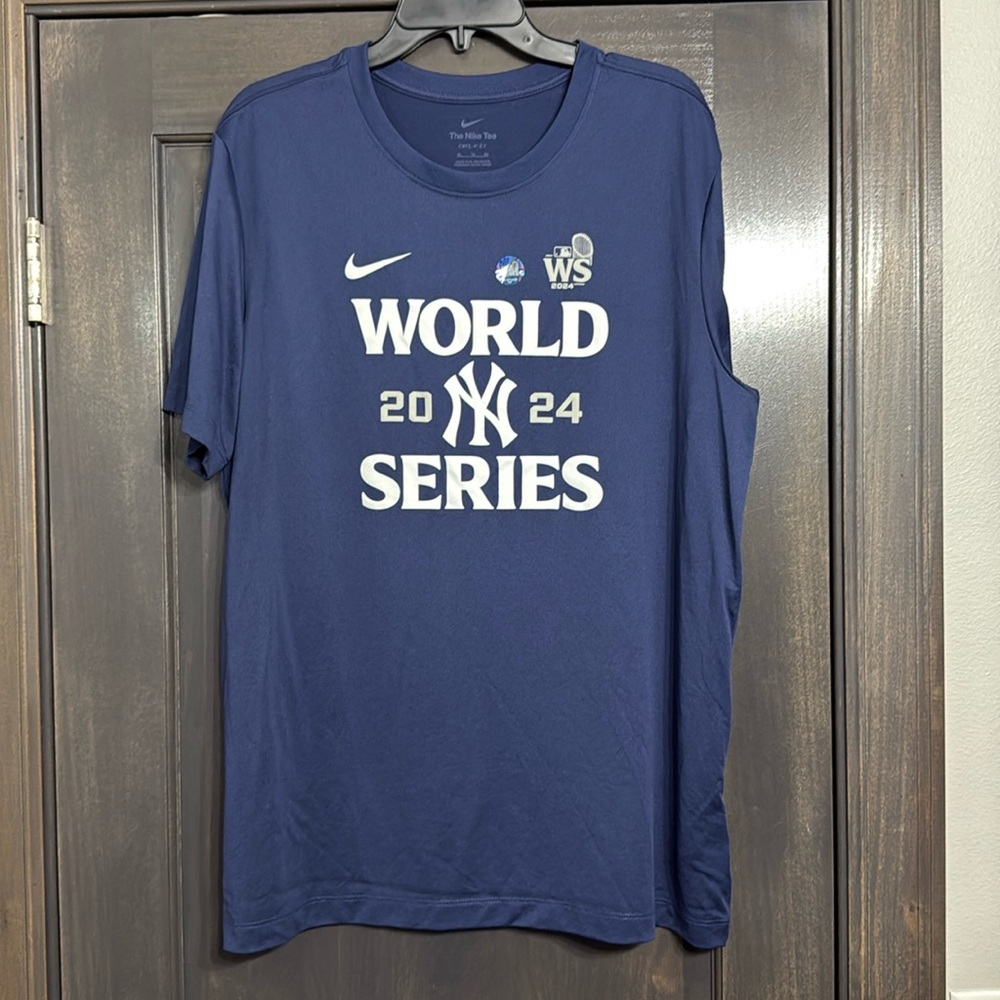 Nike 2024 World Series Mens‎ New York Yankees MLB T Shirt Tee XL